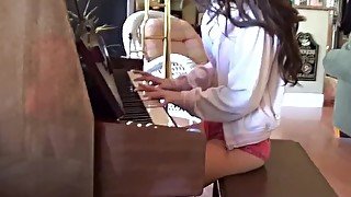 Britney Blue Piano Naked