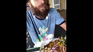 Alkaline Lunch Mukbang with Rock Mercury