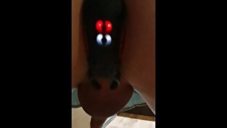 Anal vibrator facking ass