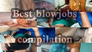 Compilation of the best blowjobs of the month of April 2023