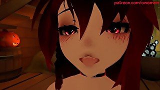 Spooky Succubus Joi ❤️ VRchat Erp Edging ASMR JOI Eye contact Hentai 3D POV Full Video