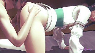 Genshin Impact Yaoi Femboy - Venti Annalingus & sex toy