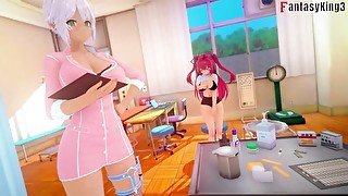 Shinmai Maou NTR Testament 3 NS Part2 Watch the full movie on PTRN: Fantasyking3