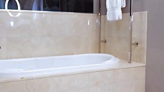 ShowerBait Interracial Shower Fuck WIth Facial Explosion