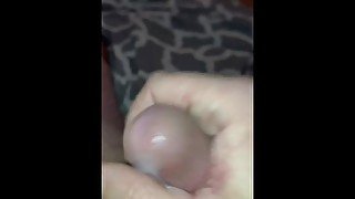 Jerking off cum everywhere big mess