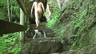 Nude Hiking At The Confluence Of Two Great Rivers