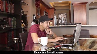 ExxxtraSmall - Extra Small Escort Stretched By A Huge Cock