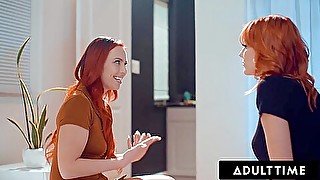 Naughty Redheads Love Sensual Lesbian Sex
