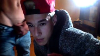 Two straight 19yo boys try dick sucking first time