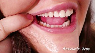 Perfect white teeth