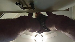 Doing Dishes in my Underwear! Ignoring You, but Occasionally Stepping or Stomping on you! POV