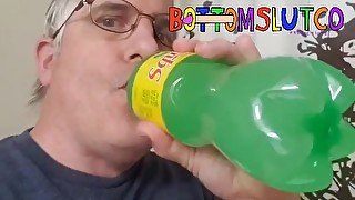 Squirting while drinking Squirt