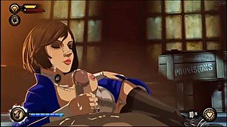 Bioshock-Horny girl multiple cumshots