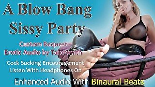 AUDIO ONLY - A sissy gang bang party mesmerizing erotic audio