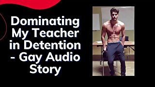 The Hot Teacher Gets a Taste of His Own Medicine - Gay Audio (2/2)