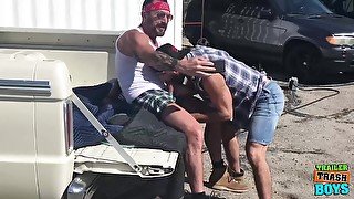 TRAILERTRASHBOYS Hunks Vince Parker And Jake Nicola Bareback