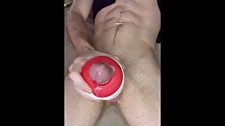 Cumming on my toy