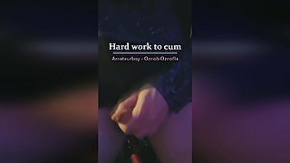 Hard work 2 cum