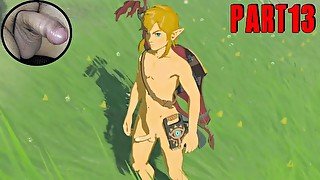 LA LEYENDA DE ZELDA ALIENTO SALVAJE EDICIÓN DESNUDA CÁMARA POLLA GAMEPLAY #13