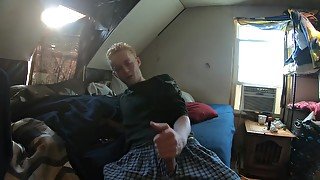 RARE HOT BLONDE COLLEGE teen 18+ JERKING + moaning