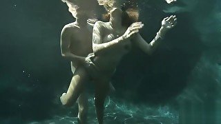 Underwater sex