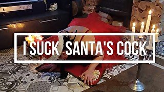 I suck Santas cock