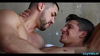 Latin gay anal sex with cumshot