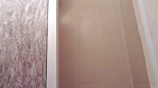 Teen likes it only in the ass - Anal fuck in the shower