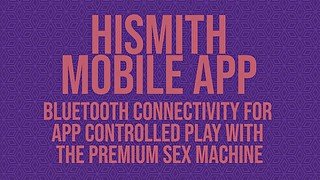 DirtyBits' Review - Hismith Mobile App for use with the Premium Sex Machine - ASMR Audio Toy Review