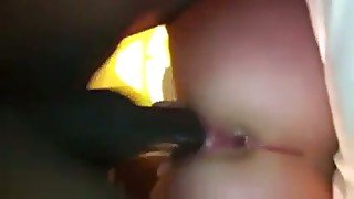 Only a black cock can last that long in that nympho's insatiable fuckhole