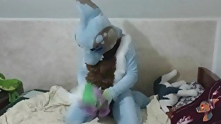 I cum on Spike plush