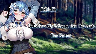 Tsundere Elf Follows You Through The Forest [PT2]