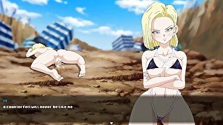 Super Slut Z Tournament [Hentai game] Ep.2 catfight with vidl chichi bulma and android 18