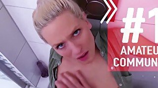 MyDirtyHobby - Queen Paris gets fucked in the bathroom