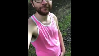 Pissing on a Hike