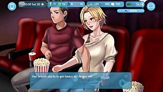 Love and Sex: Fingering Alexis at the cinema