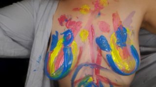 Painting Happy Faces on My Tits