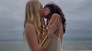 Goddesses BRAYLIN BAILEY and VALERIA MARS sensual lesbian scene PREVIEW