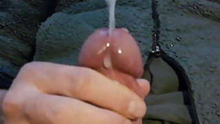 Onesie wank with huge cumshot - Rockard Daddy