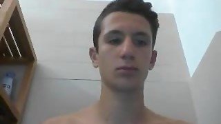 Italian cute boy with big cock sexy ass on cam