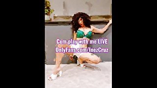 LEAKED content! Inez Cruz - hot, mom, dildo, orgasm, JOI, dirtiest girl on OF.