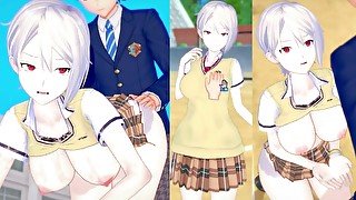 【エロゲーコイカツ！】食戟のソーマ 薙切アリス3DCG巨乳アニメ動画[Hentai Game Koikatsu! Food Wars! Alice Nakiri(Anime 3DCG Video)]