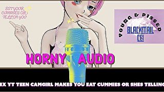 AUDIO ONLY - Looping teen audio young & angry b-mail JOI CEI