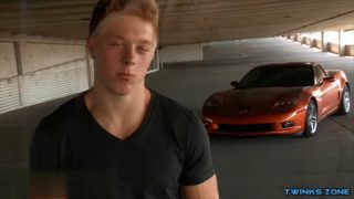 Muscle twink rimjob with cumshot