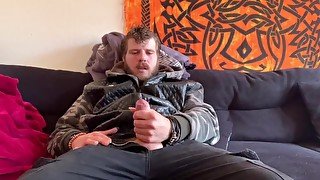 Sam Samuro Cum‘s in His Leather Jacket (Fan Wish)