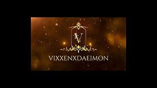 VixxenxDaeimon: Swedish busty alt girlfriend doms her obeying sub boyfriend