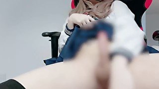 女装男子が制服コスプレでアナニー&メスイキしちゃうR18動画【crossdresser 偽娘 femboy ladyboy 男の娘 アナルオナニー】