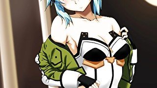 Sinon makes you her pet