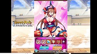 Queens Blade Limit Break Nyx Master of Flame Fanservice Appreciation