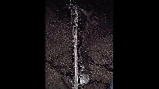 Parking Lot Public Piss 3《4K》